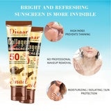 Disaar Collagen Snail Sunscreen Face & Body SPF50++ PA+++