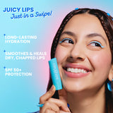 Dot & Key Barrier Repair Hydrating Tinted Lip Balm SPF 50 | Shade: Blueberry Bliss | Pink Flash BD