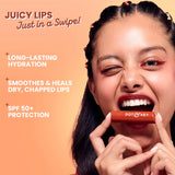 Dot & Key Barrier Repair Hydrating Tinted Lip Balm SPF 50 | Shade: Cocoa Nude | Pink Flash BD