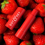 Dot & Key Barrier Repair Hydrating Tinted Lip Balm SPF 50 | Shade: Strawberry Red | Pink Flash BD