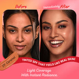 Dot & Key Strawberry Dew Tinted Sunscreen SPF 50+ PA++++ | Shade 07 Caramel | Pink Flash BD