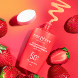 Dot & Key Strawberry Dew Tinted Sunscreen SPF 50+ PA++++ | Shade 02 Warm Ivory | Pink Flash BD