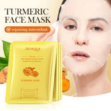Bioaqua Turmeric Antioxidation Soothing Acne Facial Sheet Mask