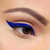 Beauty Glazed 24H Pure Kajal Liner in navy blue, shown in a sleek pencil form with a smooth, pigmented tip for eye definition.