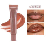 Fafamoon Long-Lasting Lip Gloss #02 – Toast | Shiny, Smooth, All-Day Wear