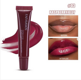 FAFAMOON Peptide Lip Tint #03 – Raspberry Jelly | Juicy Berry Glow for Plump, Hydrated Lips
