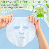 SADOER Green Tea Oil Control Facial Sheet Mask.