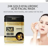 ZOZU 24 K Gold Hyaluronic Acid Facial Masks -25g