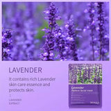 Bioaqua Lavender Relive Face Sheet Mask - 25g