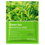 BIOAQUA Green Tea Moisturizing Sheet Mask - 25g