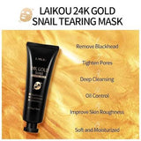 Laikou 24K Gold Snail Tearing Mask - 50g