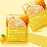 Bioaqua Freshen Orange Vitamin C Brighten Sheet Mask-25g