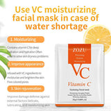 ZOZU Moisturizing & Hydrating Vitamin C Face Sheet Mask- 25ml