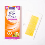 Beauty Formulas Argan Oil Wax Strips Hair Remover -Legs & Body