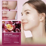 Bioaqua Grape Seed Antioxidant Hydrating Facial Mask-25g