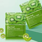 Bioaqua Kiwi Fruit Brighten Skin Face Sheet Mask - 25g