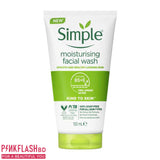 Simple kind to skin moisturising facial wash