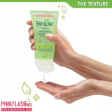 Simple kind to skin Refreshing facial gel wash