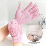 LMLTOP Exfoliating Bath Gloves