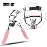Maange Eyelash Curler | Professional Lash Curling Tool for Eye Makeup - Pink Flash BD