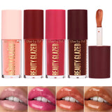 Beauty Glazed New Glow Lip Oil Shade 101 (Peach)