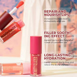 Beauty Glazed New Glow Lip Oil Shade 101 (Peach)