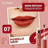 MARS Drip Lip Mist – Shade 07 Pomelo Drip | Glossy & Moisturizing Lips | Pink Flash BD