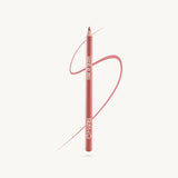 MARS Edge of Desire Lip Liner Pencil Shade 08 Nude Spell - Natural Neutral Nude Matte Lip Liner - Pink Flash BD