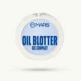 MARS Oil Blotter Gel Compact - Revolutionary Clear Gel-to-Powder Oil Control Compact - Pink Flash BD