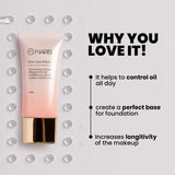 Thick, velvet-smooth gel texture of MARS Pore Filling Primer showing its high-coverage pore-blurring consistency.