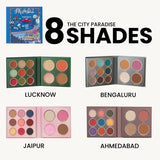 MARS City Paradise Palette Shade - 08 (Ahmedabad)
