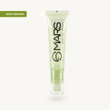 MARS Gripping Dewy Face Primer in a simple bottle, with a smooth, dewy finish and clear labeling, designed for a natural glow.