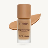 MARS High Coverage Liquid Matte Foundation – Shade 008 (Bottle)
