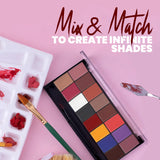 MARS Infinity Demi Matte Lip Palette Shade 01