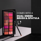 MARS Infinity Demi Matte Lip Palette Shade 01