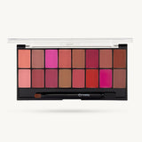 MARS Infinity Demi Matte Lip Palette Shade 03 featuring a variety of nude and pink lip colors in a sleek compact.