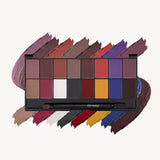 MARS Infinity Demi Matte Lip Palette Shade 01
