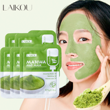 Laikou Matcha Mud Mask – Deep Cleansing & Oil Control Clay Mask.