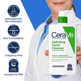 Cerave Hydrating Facial Cleanser For Normal to Dry Skin-355ml