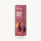 MARS Creamy Matte Lipstick Shade - 21 (Giddha Glow)