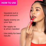 Dot & Key Ceramide + Peptide Tinted Lip Balm SPF 50  Shade – Red Romance