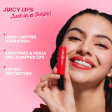 Dot & Key Barrier Repair Hydrating Tinted Lip Balm SPF 50 Shade - Strawberry Red