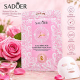 SADOER Rose Amino Acid Moisturize Facial Mask-25ml - Pink Flash BD