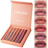 Handaiyan 6 Pieces Matte Liquid Lipstick Set B