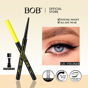 BOB Jet Black Kajal Gel Eyeliner - Pink Flash BD