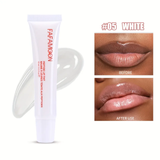 FAFAMOON Peptide Lip Tint #05 White | Clear High-Shine Gloss – Hydrating Lip Treatment