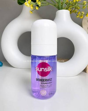 Sunsilk Wondermist Hair Perfume Treatment 50ml bottle with starburst design, showcasing the hair perfume product.