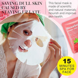 SADOER Strawberry Nourishing Tender Skin Facial Sheet Mask.