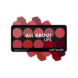 Swiss Beauty All About Lips Matte Lip Palette 01 Multi-Color | Pink Flash BD