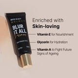 Swiss Beauty Select Blur It All Primer | Velvet Matte & Oil Control | Pink Flash BD